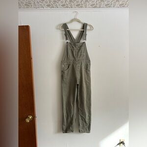 Free People Size S Overalls green Ziggy overalls